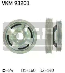 Ременный шкив SKF VKM 93201